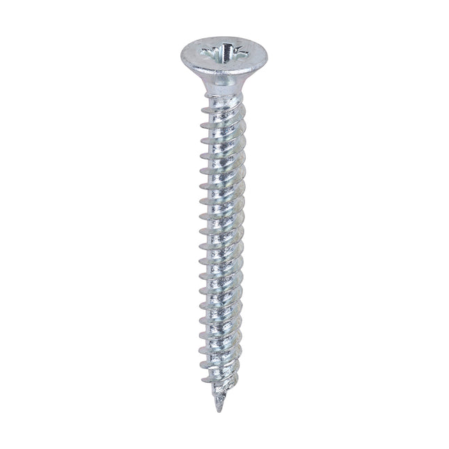 Timco Twin-Threaded Woodscrews Steel, Zinc, Lime