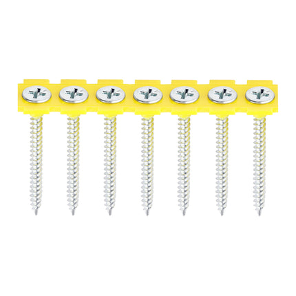 Timco Collated Drywall Screws Steel, Zinc, Lime