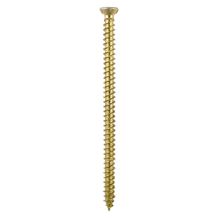 Timco Concrete Screws Zinc, Yellow