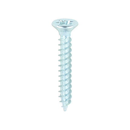 Timco Twin-Threaded Woodscrews Steel, Zinc, Lime