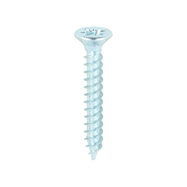 Timco Twin-Threaded Woodscrews Steel, Zinc, Lime