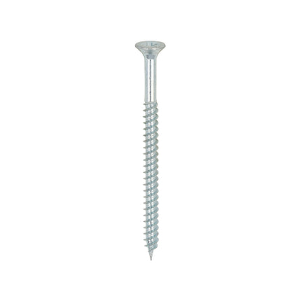 Timco Twin-Threaded Woodscrews Steel, Zinc, Lime