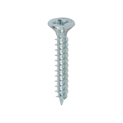 Timco Twin-Threaded Woodscrews Steel, Zinc, Lime