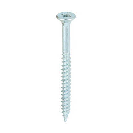 Timco Twin-Threaded Woodscrews Steel, Zinc, Lime