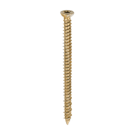 Timco Concrete Screws Zinc, Yellow
