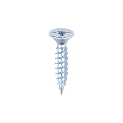 Timco Twin-Threaded Woodscrews Steel, Zinc, Lime