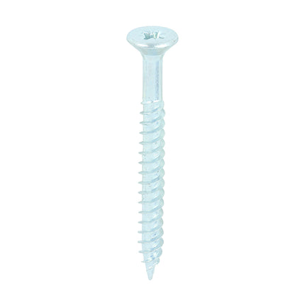 Timco Twin-Threaded Woodscrews Steel, Zinc, Lime