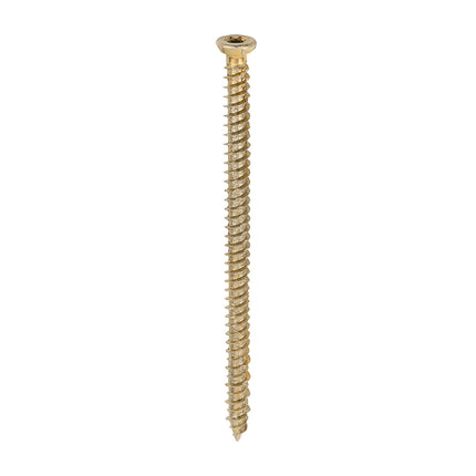 Timco Concrete Screws Zinc, Yellow