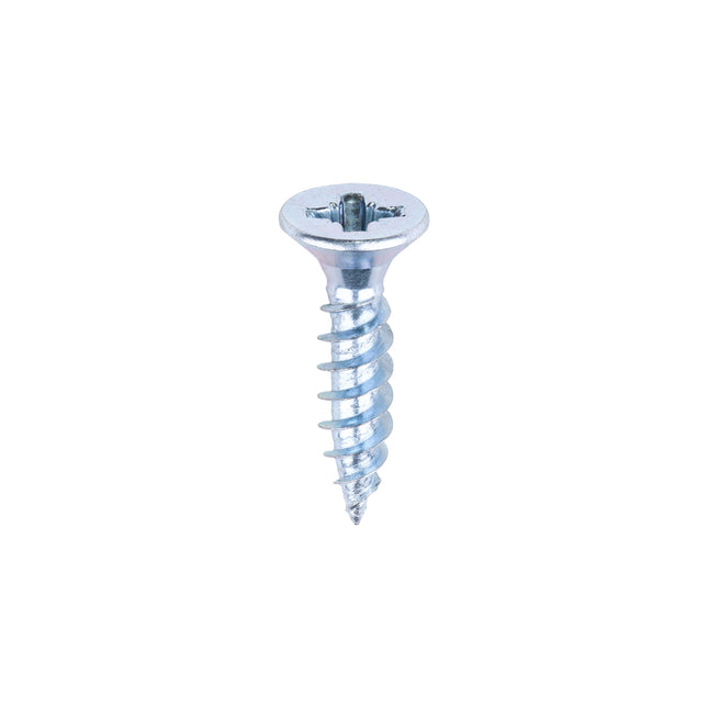 Timco Twin-Threaded Woodscrews Steel, Zinc, Lime