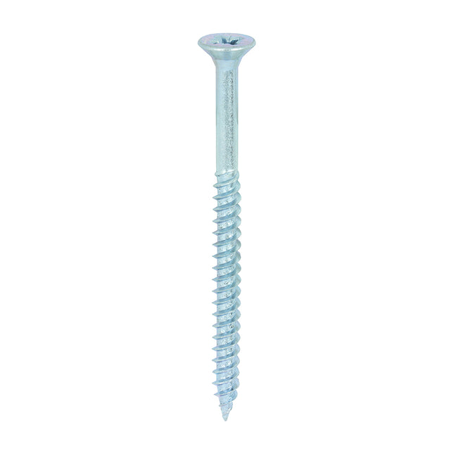 Timco Twin-Threaded Woodscrews Steel, Zinc, Lime