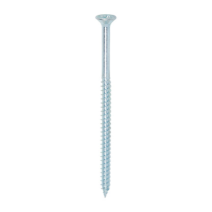 Timco Twin-Threaded Woodscrews Steel, Zinc, Lime