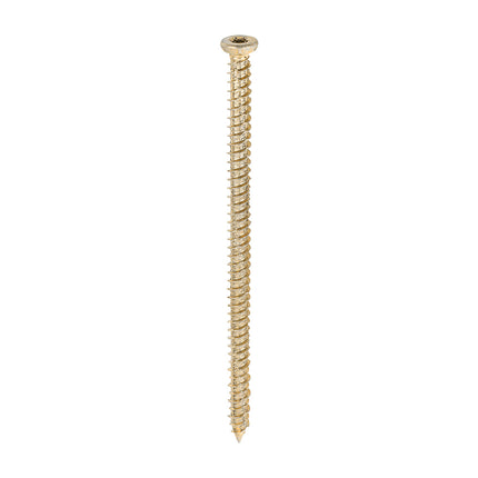 Timco Concrete Screws Zinc, Yellow