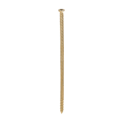 Timco Concrete Screws Zinc, Yellow