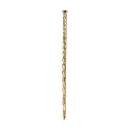 Timco Concrete Screws Zinc, Yellow