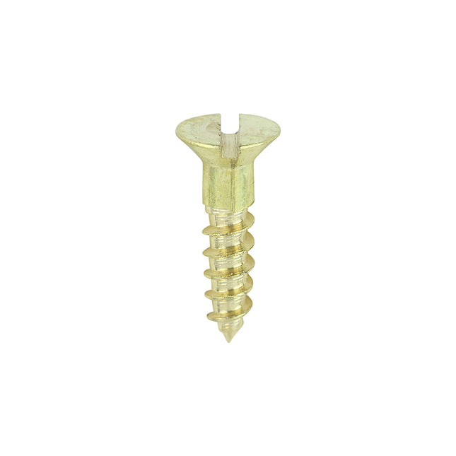 Timco Solid Brass Timber Screws Lime