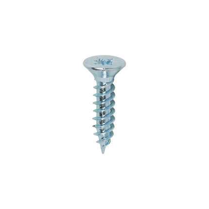 Timco Twin-Threaded Woodscrews Steel, Zinc, Lime