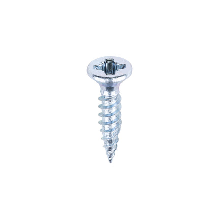 Timco Twin-Threaded Woodscrews Steel, Zinc, Lime
