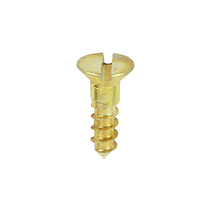 Timco Solid Brass Timber Screws Lime