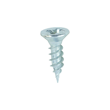 Timco Twin-Threaded Woodscrews Steel, Zinc, Lime