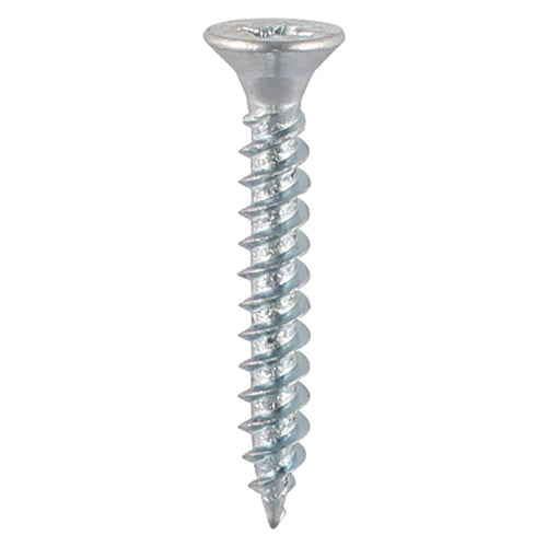 Timco Twin-Thread Woodscrews Steel, Zinc