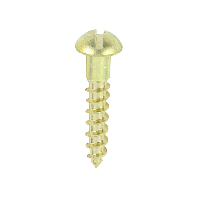 Timco Solid Brass Timber Screws Lime