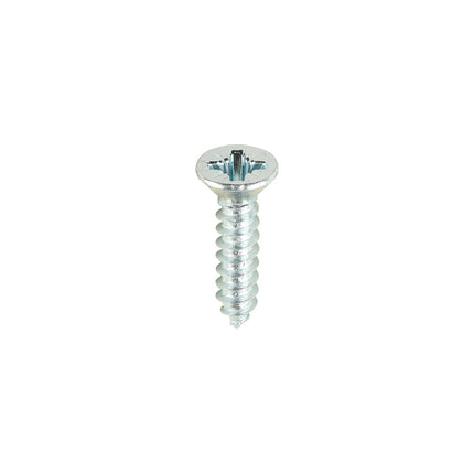 Metal Tapping Screws - PZ - Countersunk - Self-Tapping - Zinc