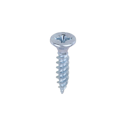 Timco Twin-Threaded Woodscrews Steel, Zinc, Lime