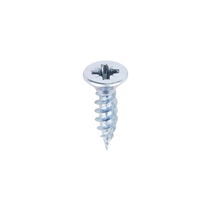 Timco Twin-Threaded Woodscrews Steel, Zinc, Lime
