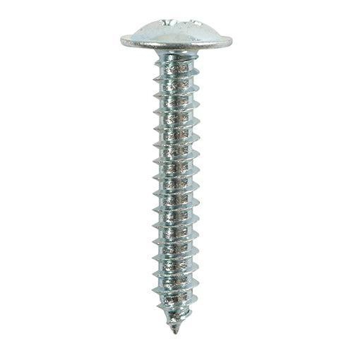 Timco Self-Tapping Screws Steel, Zinc, Clear