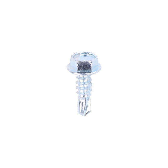 Metal Construction Light Section Screws - Hex - Self-Drilling - Zinc