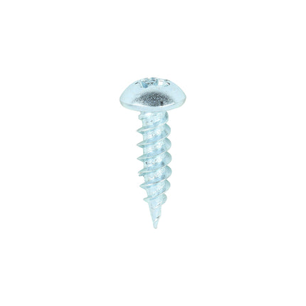 TIMCO Twin-Threaded Woodscrews PZ Round Head Zinc