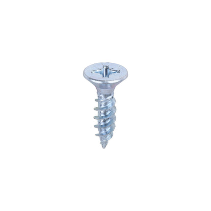 Timco Twin-Threaded Woodscrews Steel, Zinc, Lime