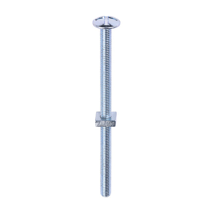 Timco Roofing Bolts & Square Nuts, Zinc Steel