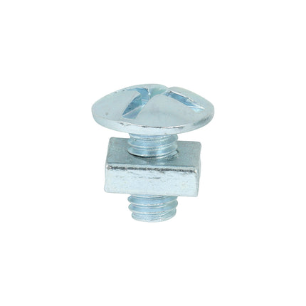 Timco Roofing Bolts With Square Nuts, Zinc Steel
