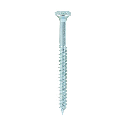 Timco Twin-Threaded Woodscrews Steel, Zinc, Lime