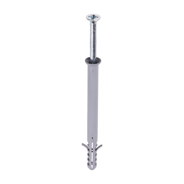 Timco Nylon Frame Fixing, Pz, Zinc Steel