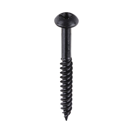 Timco Blackjax Woodscrews Steel, Lime