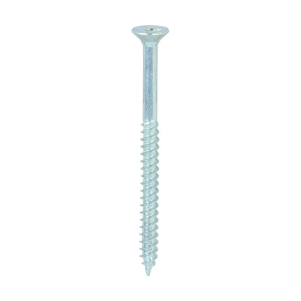 Timco Twin-Threaded Woodscrews Steel, Zinc, Lime