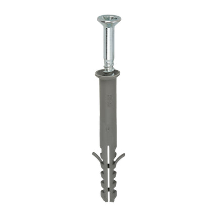 Timco Nylon Frame Fixing, Pz, Zinc Steel