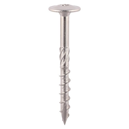 Timco Timber Frame Construction & Landscaping Screws Stainless Steel, Steel, Lime, Ash