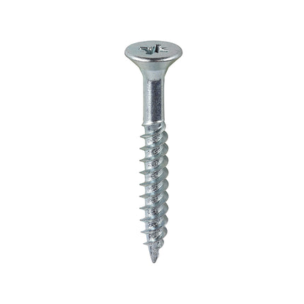 Timco Twin-Threaded Woodscrews Steel, Zinc, Lime