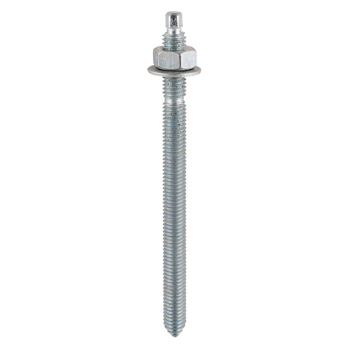 Timco Chemical Anchor Studs, Zinc Steel, Ash