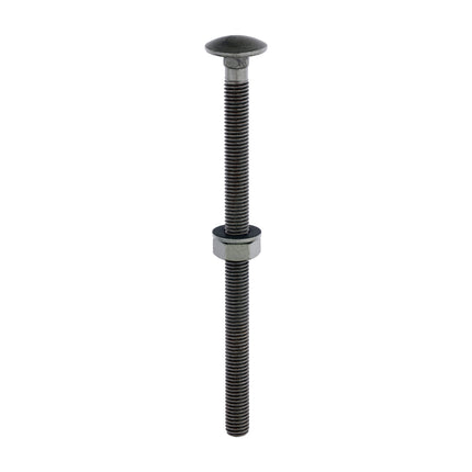Timco Carriage Bolts Hex Nuts & Form A Washers Steel, Green, Lime