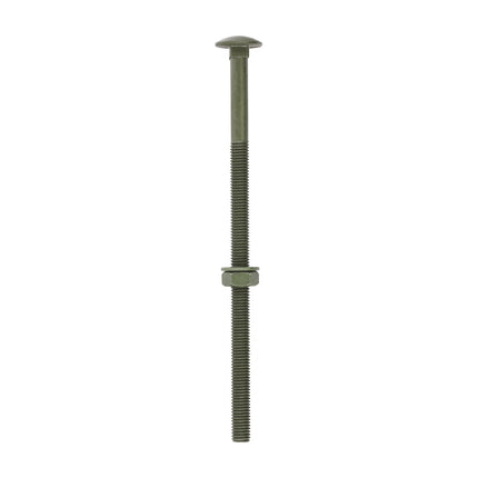 Timco Carriage Bolts Hex Nuts & Form A Washers Steel, Green, Lime