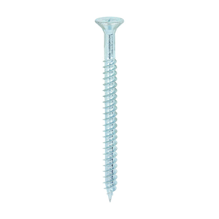 Timco Twin-Threaded Woodscrews Steel, Zinc, Lime