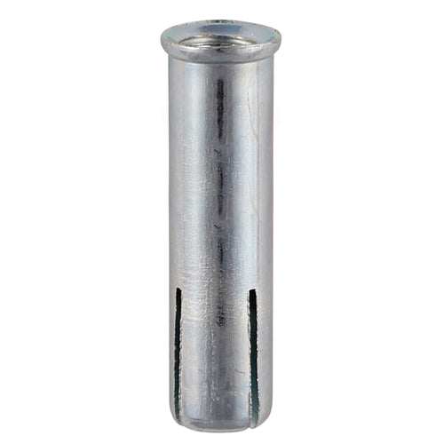 Timco Lipped Drop In Anchors, Zinc Steel