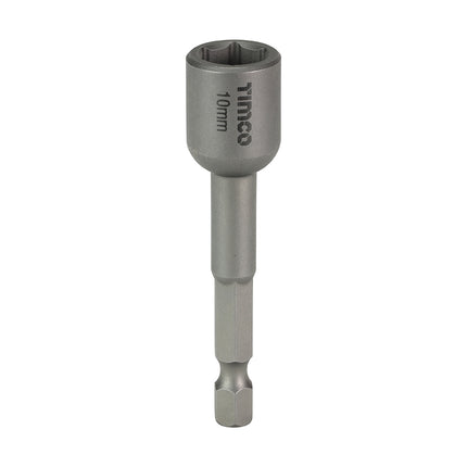 Timco Magnetic Socket Driver Bits, Hex Steel