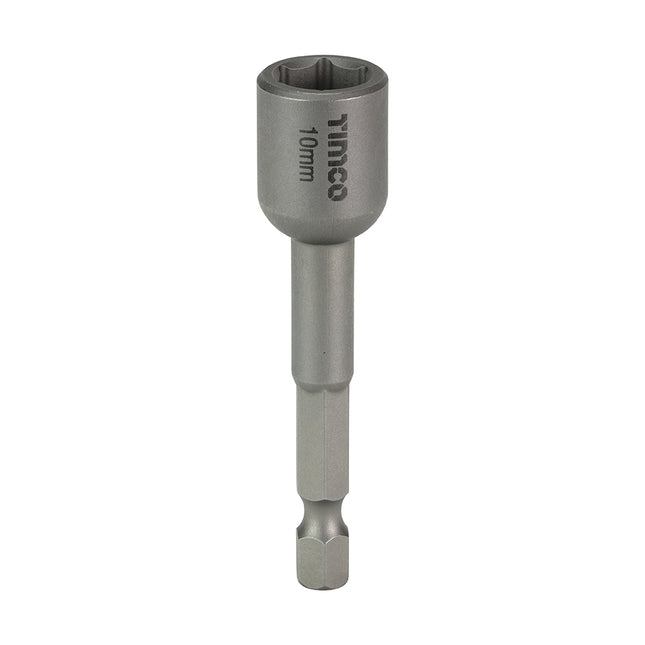 Timco Magnetic Socket Driver Bits, Hex Steel
