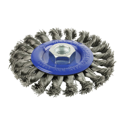 Angle Grinder Wheel Brush - Twisted Knot Stainless Steel