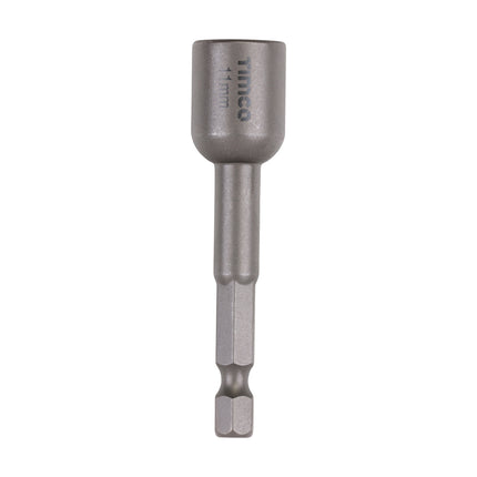 Timco Magnetic Socket Driver Bit, Hex Steel